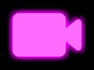 FaceTime_Neon Free Neon App Icons For iPhone