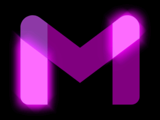Gmail_Neon Free Neon App Icons For iPhone