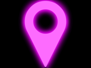 Google Maps_Neon Free Neon App Icons For iPhone