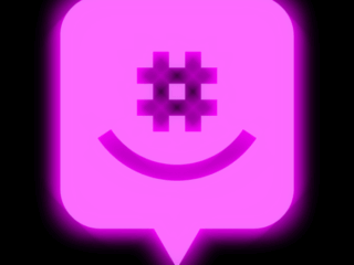 GroupMe_Neon Free Neon App Icons For iPhone