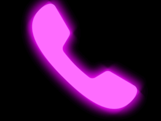Phone Call_Neon Free Neon App Icons For iPhone