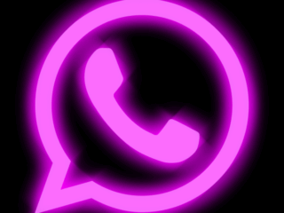 WhatsApp_Neon Free Neon App Icons For iPhone