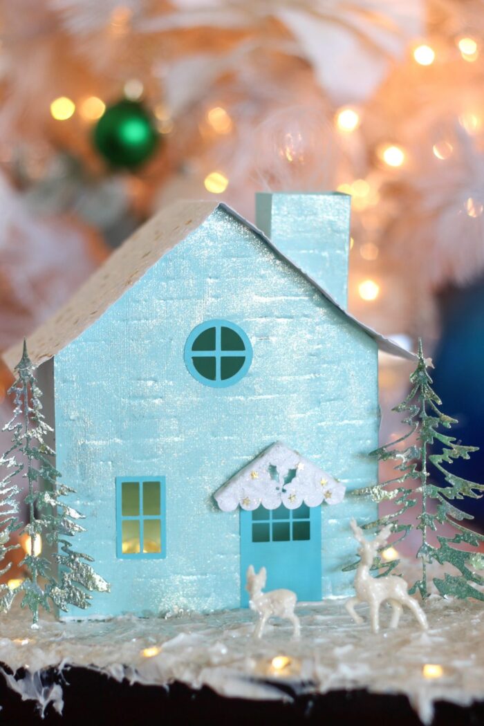 Custom Christmas Village House 