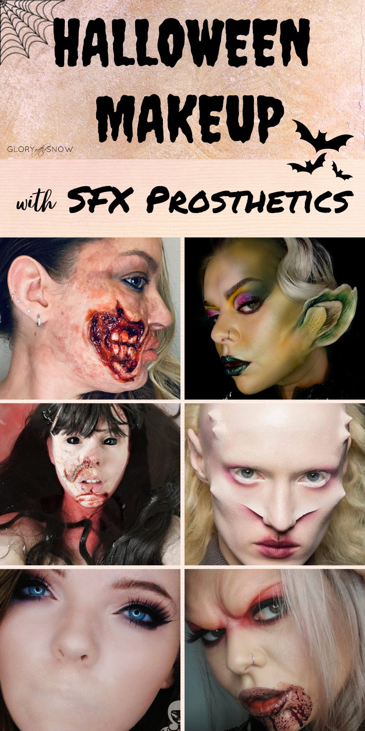 Halloween Makeup: Super Creepy Realistic SFX Halloween Face Prosthetics