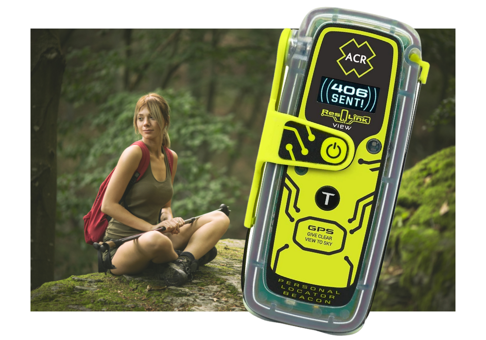 Hiking Solo For Beginners - Tips For Hiking Alone: personal locator beacon (PLB)