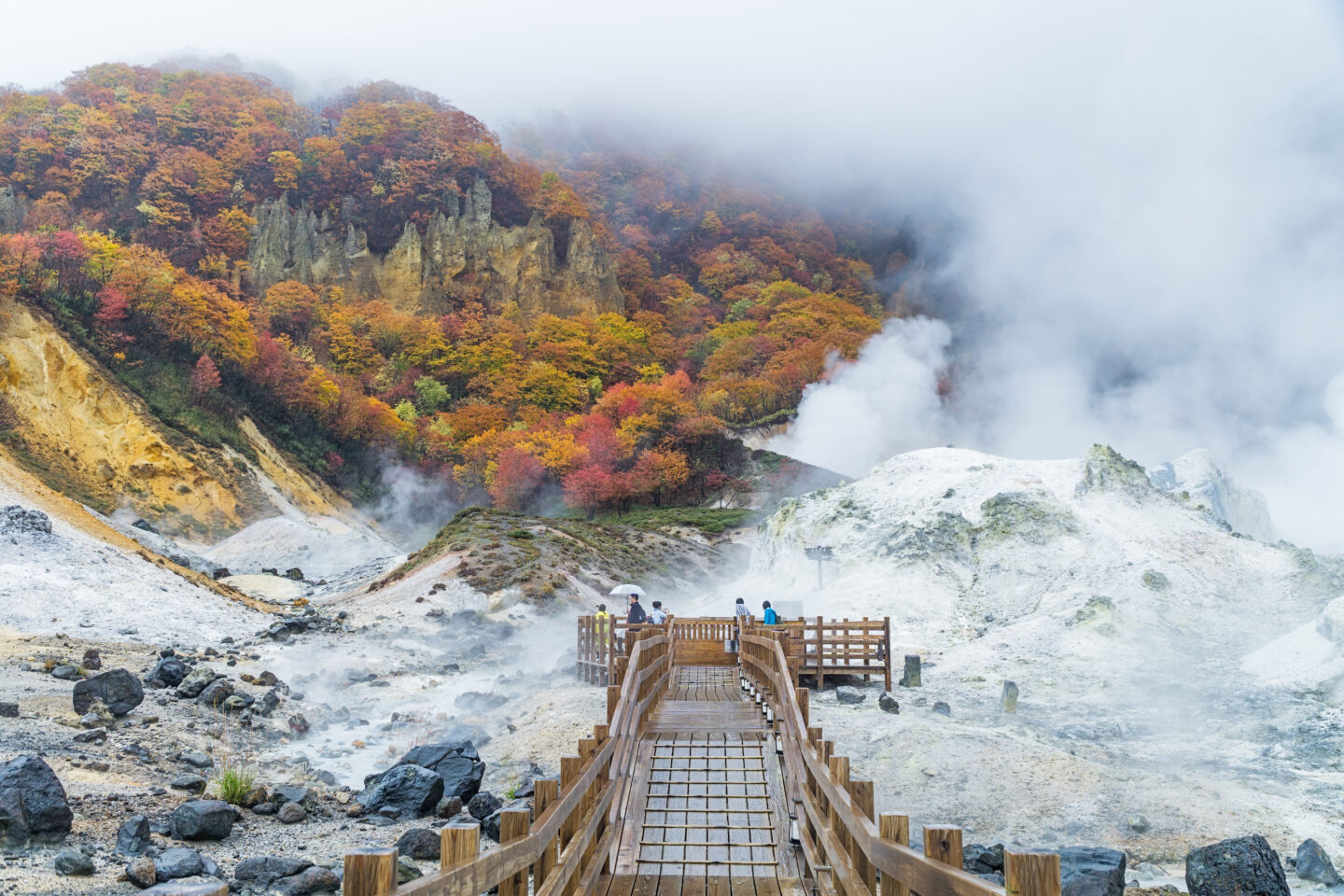 Best Things To Do In Hokkaido, Japan: Noboribetsu Onsen