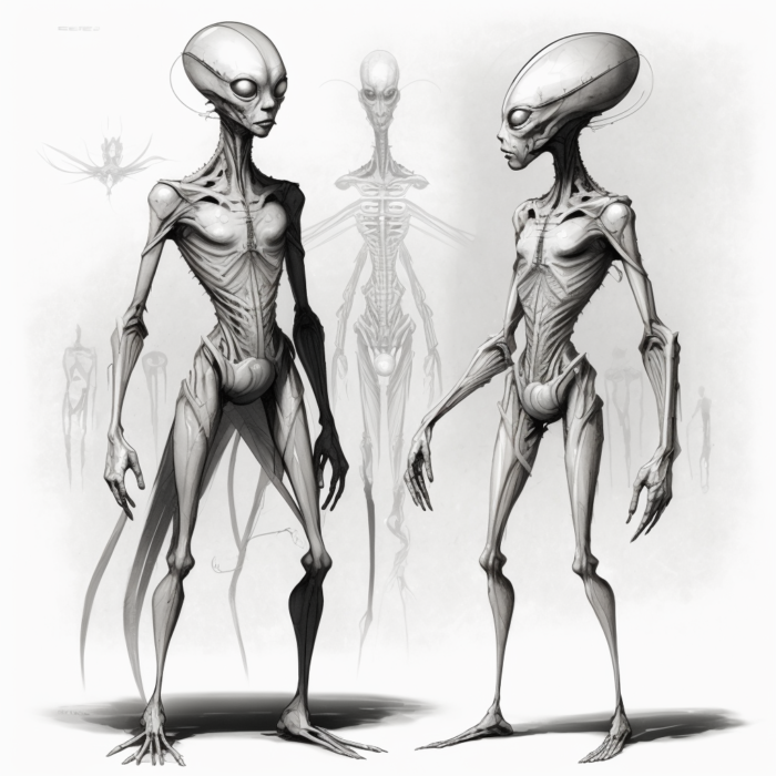 Alien Drawing Ideas: 50+ Out-Of-This-World Alien Drawings - Glory of ...