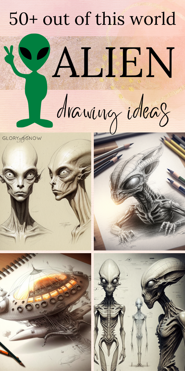 alien drawing ideas