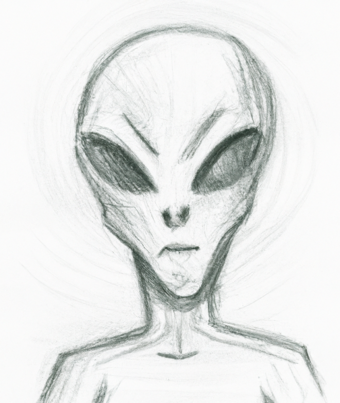 Alien Drawing Ideas: 50+ Out-Of-This-World Alien Drawings - Glory of ...