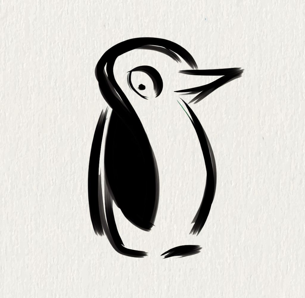 Easy Penguin Drawing For Beginners