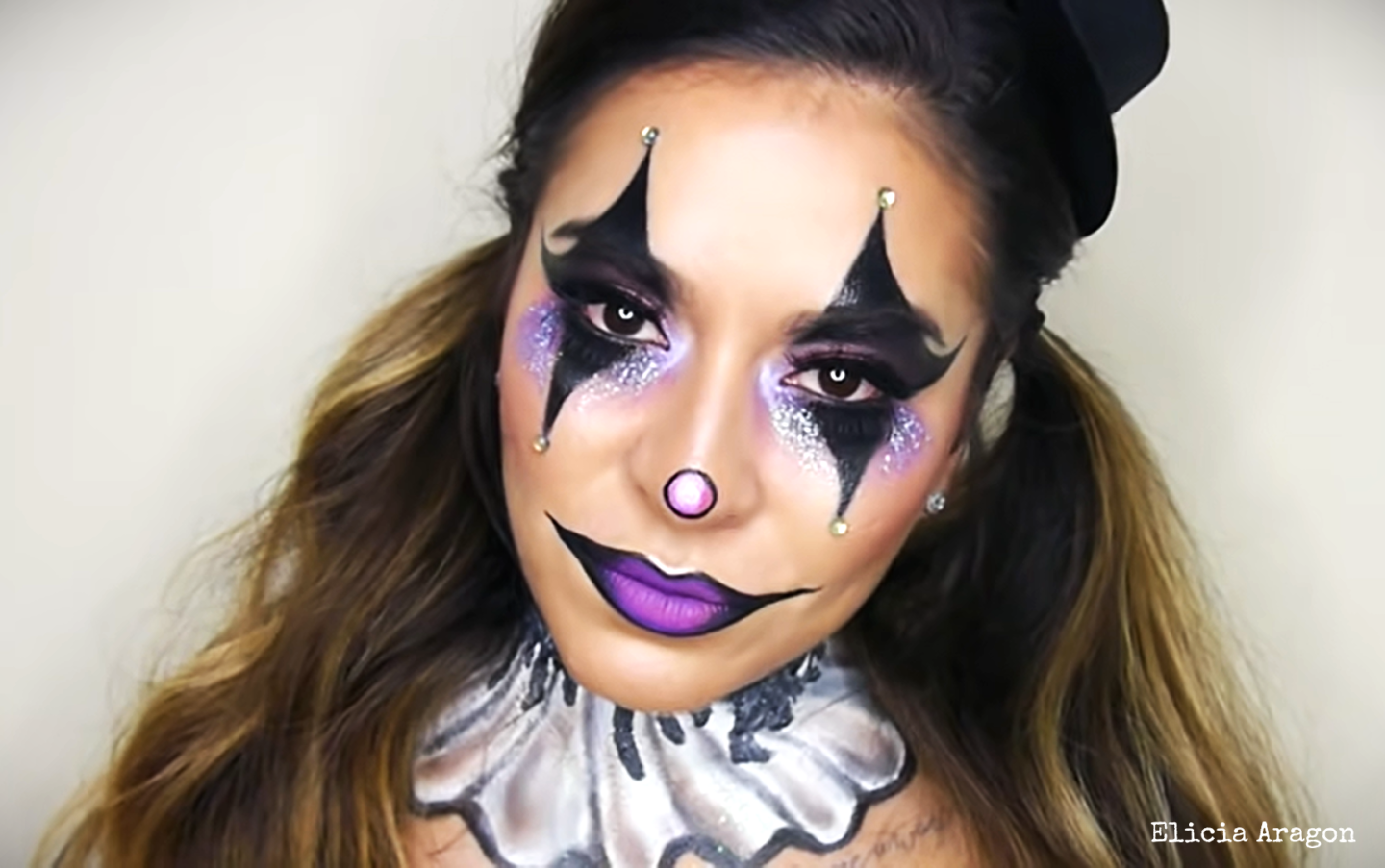 Sexy Glam Circus Clown Makeup Tutorial