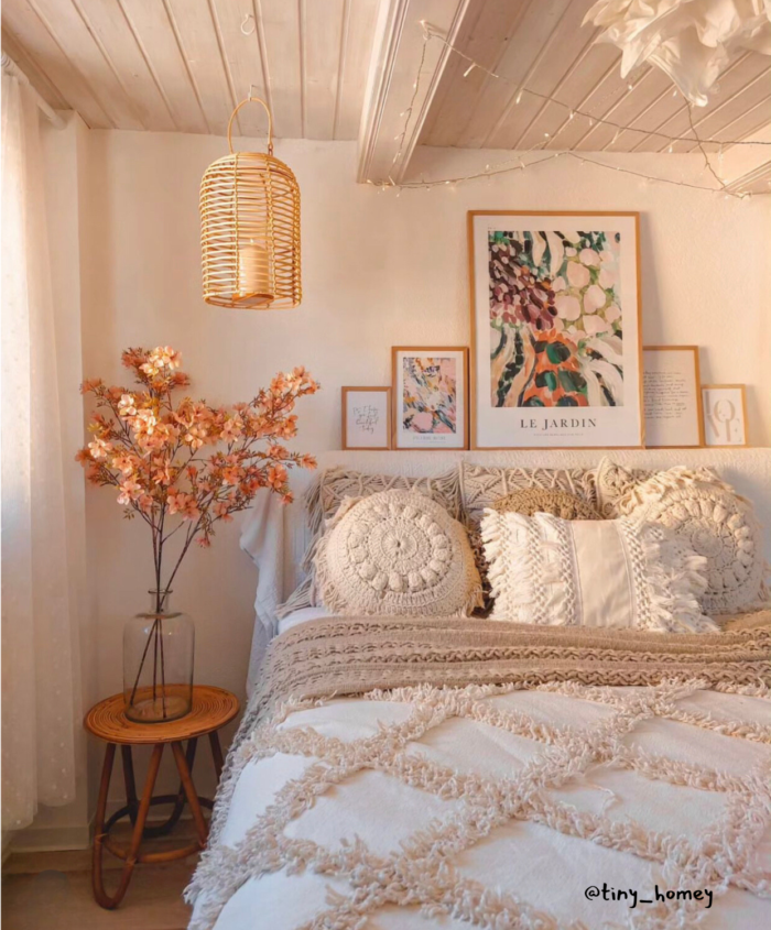 20+ Cute Boho Bedroom Ideas For Your Apartment - Glory of the Snow