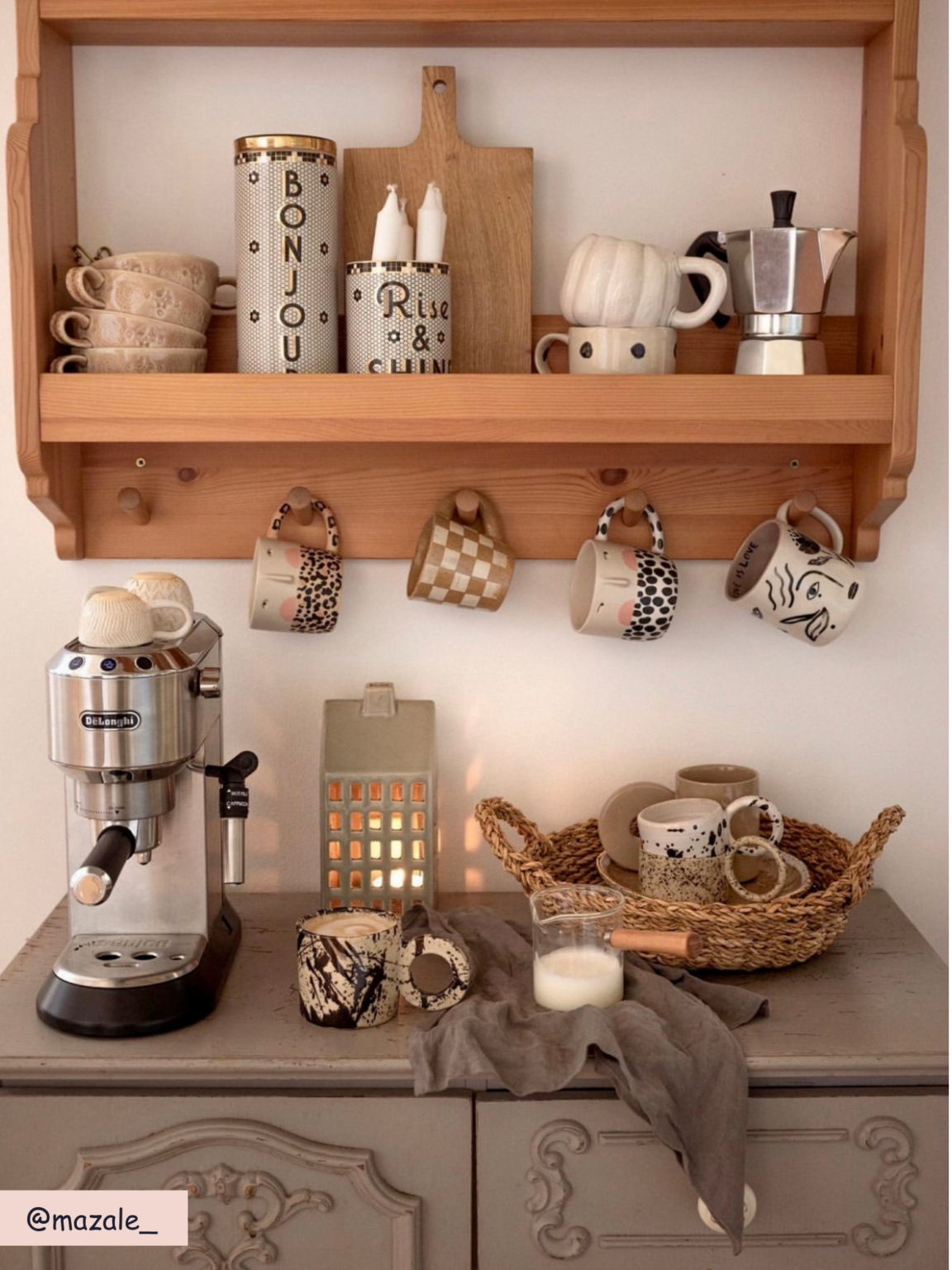 Creative Home Coffee Bar Ideas For Small Spaces - Glory of the Snow