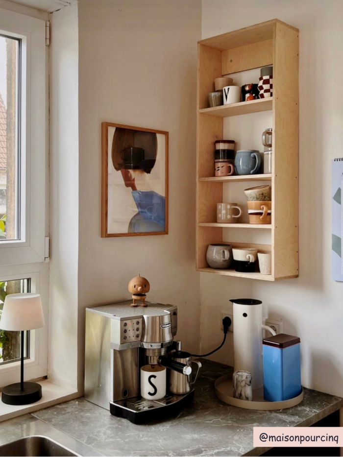 Creative Home Coffee Bar Ideas For Small Spaces - Glory of the Snow