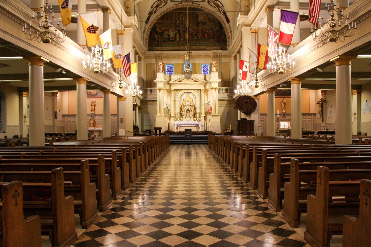 First Time In New Orleans - Top 10 Things To Do: St. Louis Cathedral inside