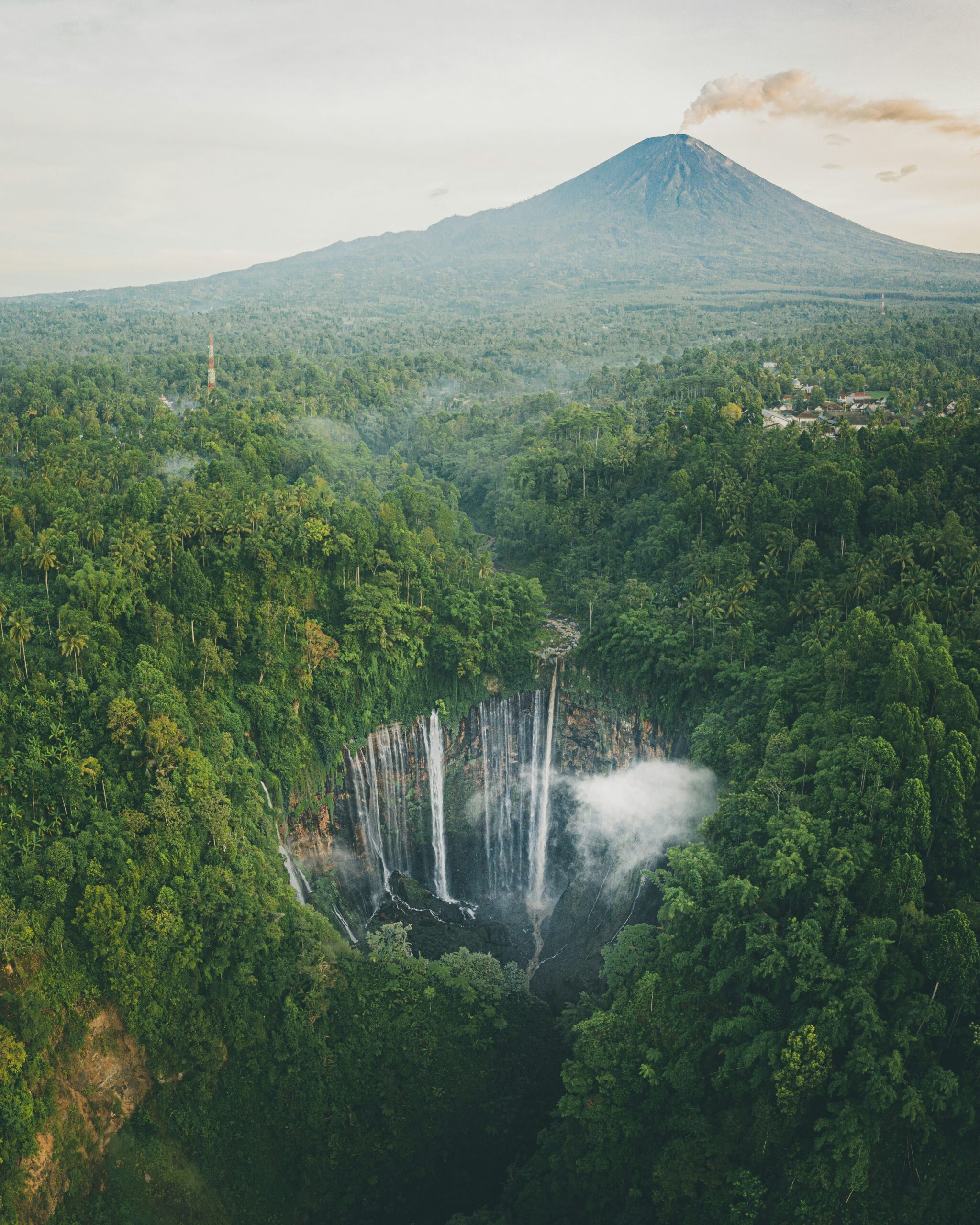 Reasons To Visit Indonesia - The Natural Beauty - Tumpak Sewu waterfall, East Java, Indonesia