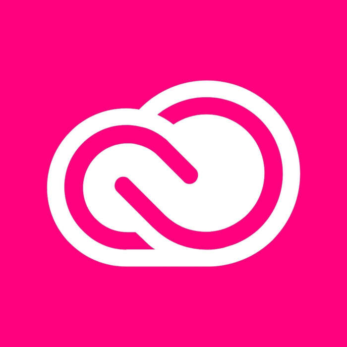 Bright Pink Adobe Creative Cloud bright pink app icons for iPhone