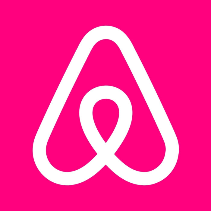 Bright Pink Airbnb bright pink app icons for iPhone