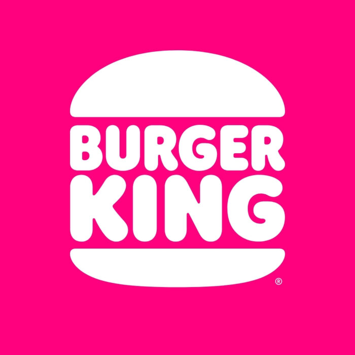 Bright Pink Burger King bright pink app icons for iPhone