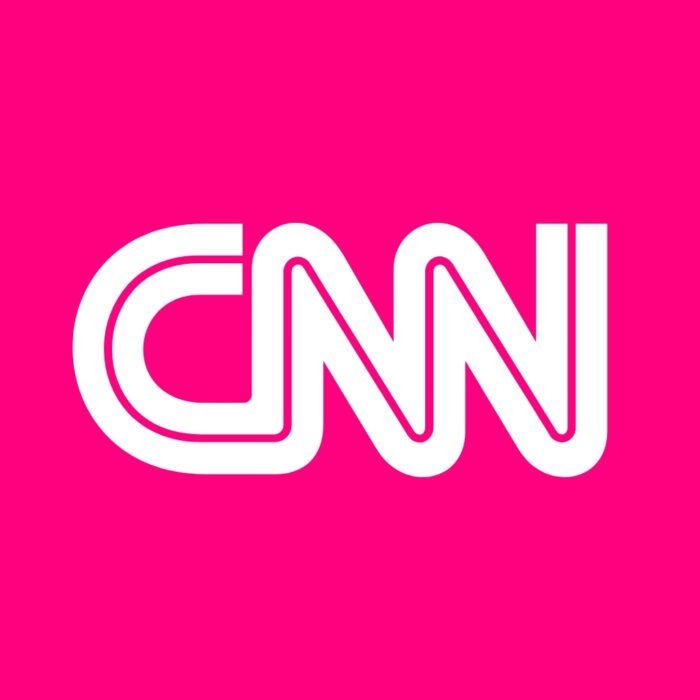 Bright Pink CNN bright pink app icons for iPhone