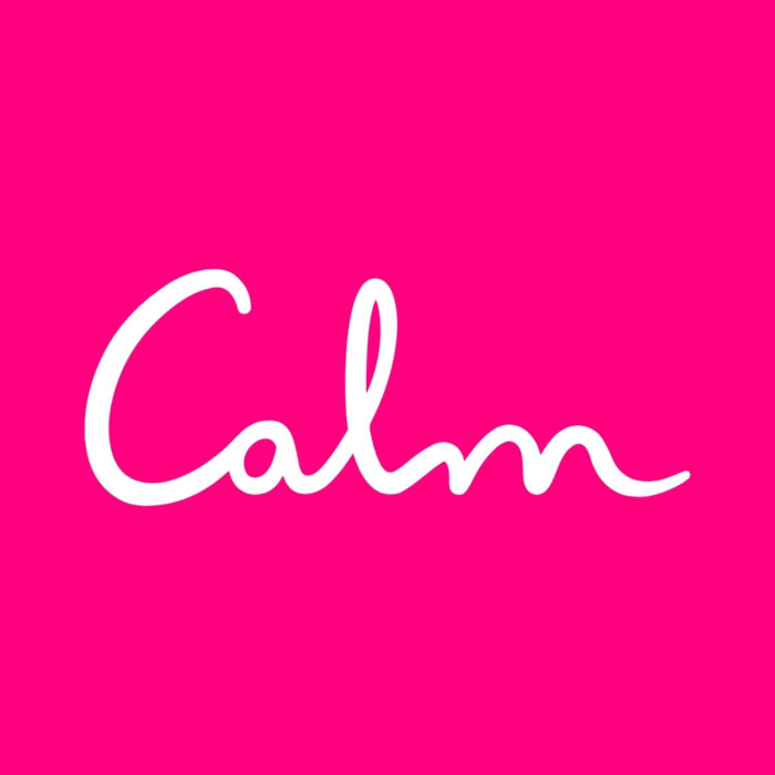 Bright Pink Calm bright pink app icons for iPhone