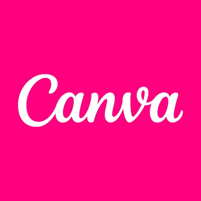 Bright Pink Canva bright pink app icons for iPhone