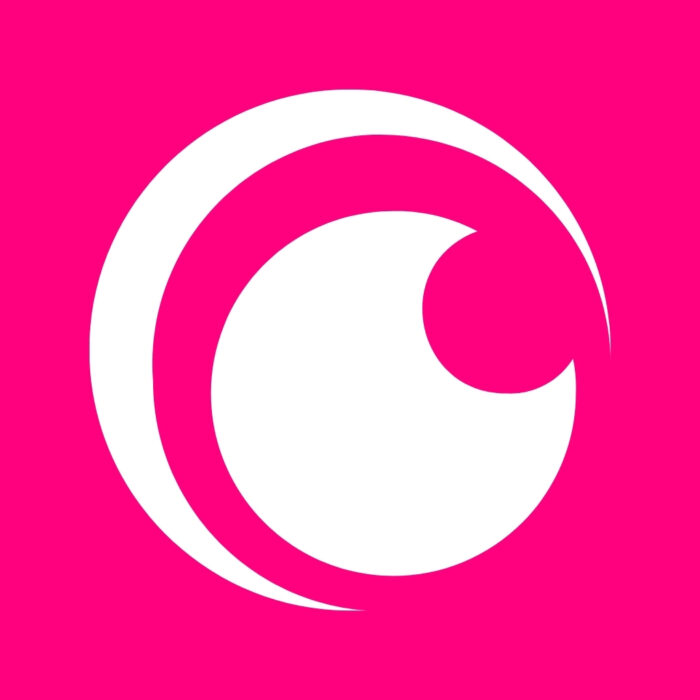 Bright Pink Crunchyroll bright pink app icons for iPhone