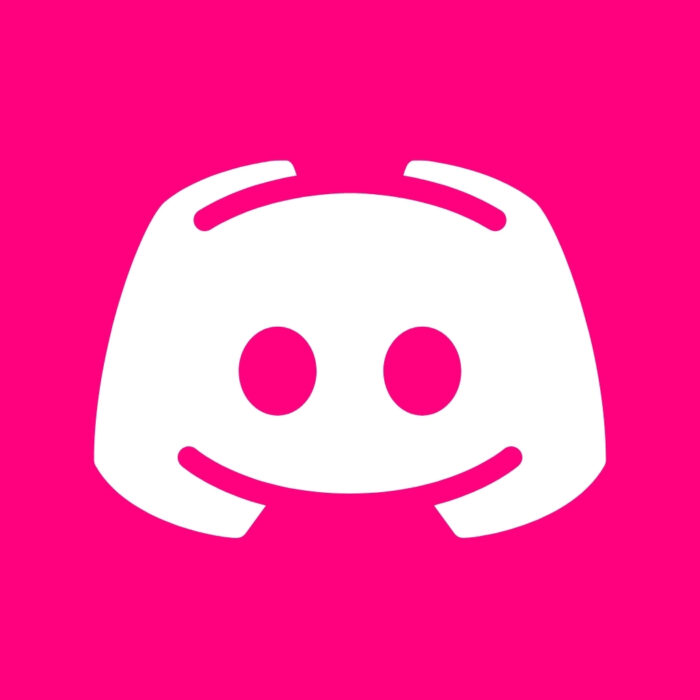 Bright Pink Discord bright pink app icons for iPhone