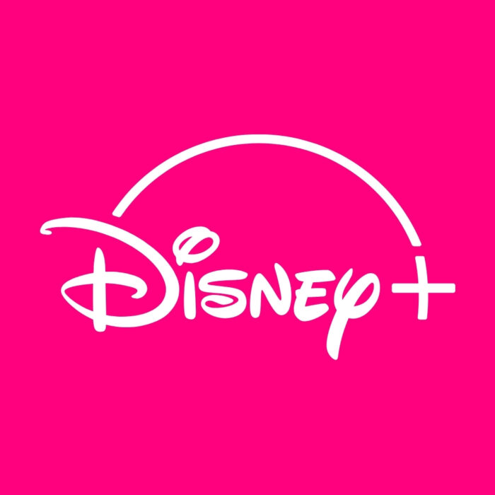 Bright Pink Disney Plus bright pink app icons for iPhone