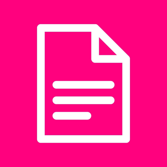 Bright Pink Docs bright pink app icons for iPhone