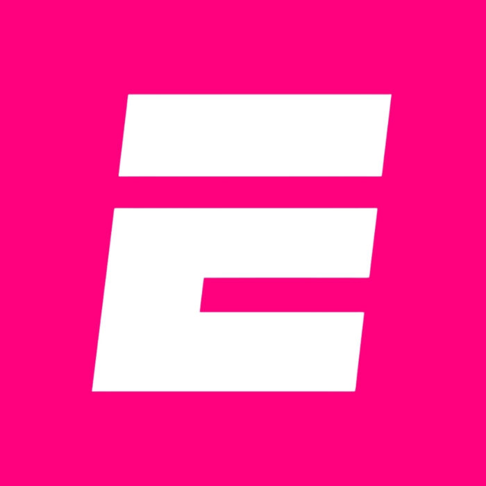 Bright Pink ESPN bright pink app icons for iPhone