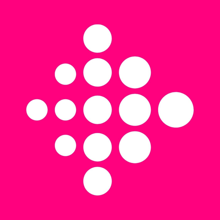 Bright Pink Fitbit bright pink app icons for iPhone