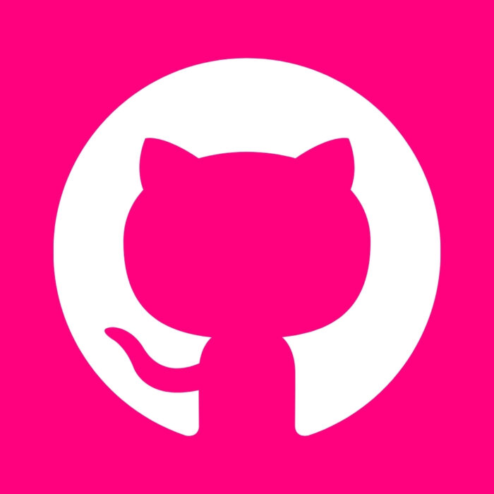 Bright Pink GitHub bright pink app icons for iPhone