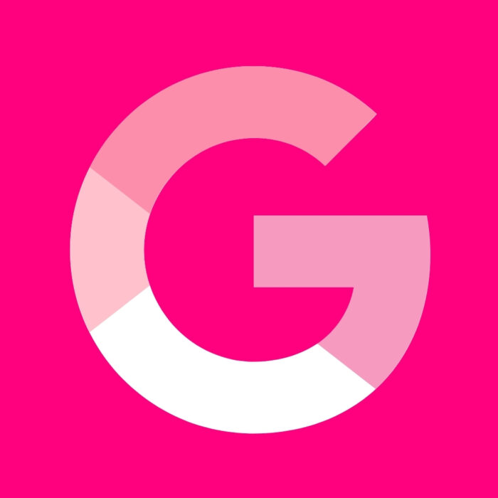 Bright Pink Google bright pink app icons for iPhone