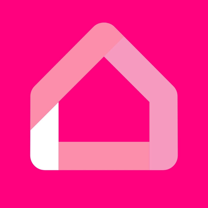 Bright Pink Google Home bright pink app icons for iPhone