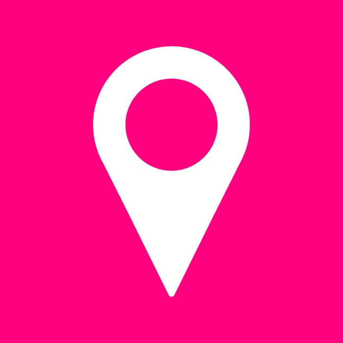 Bright Pink Google Maps bright pink app icons for iPhone