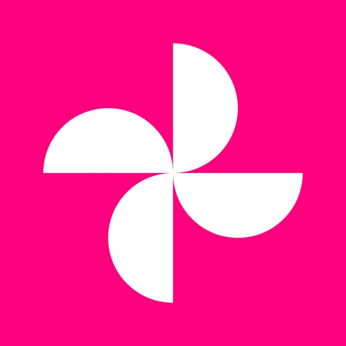 Bright Pink Google Photos bright pink app icons for iPhone