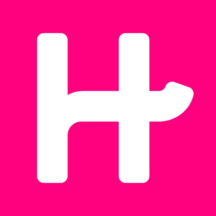 Bright Pink Hinge bright pink app icons for iPhone