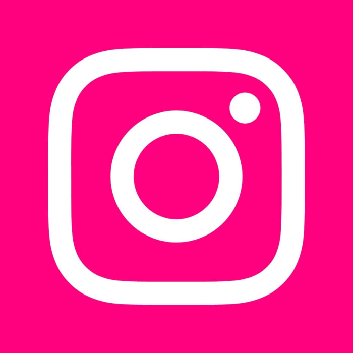 Bright Pink Instagram bright pink app icons for iPhone