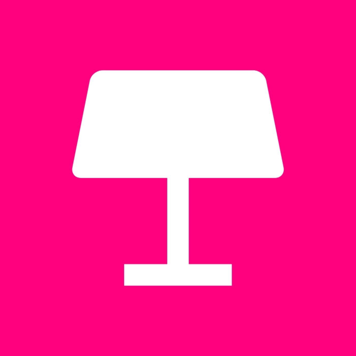 Bright Pink Keynote bright pink app icons for iPhone