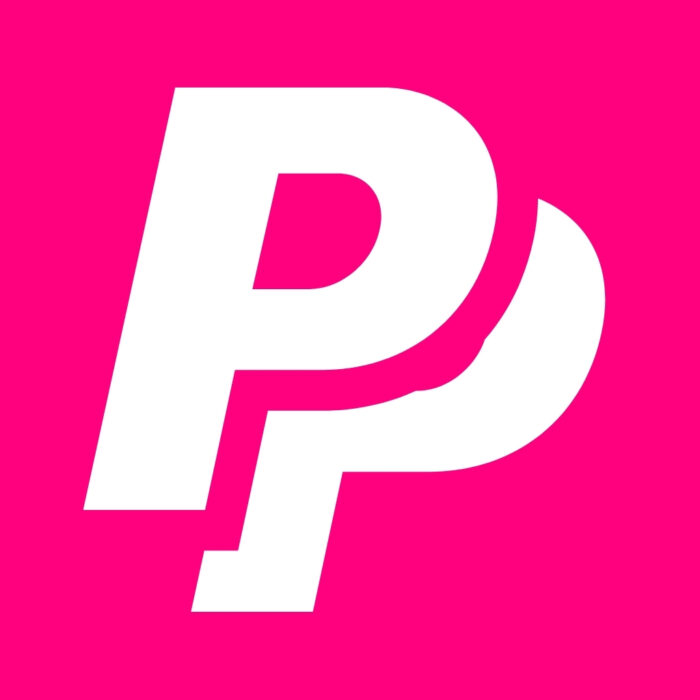 Bright Pink PayPal bright pink app icons for iPhone