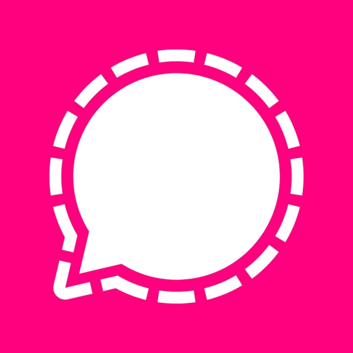 Bright Pink Signal bright pink app icons for iPhone