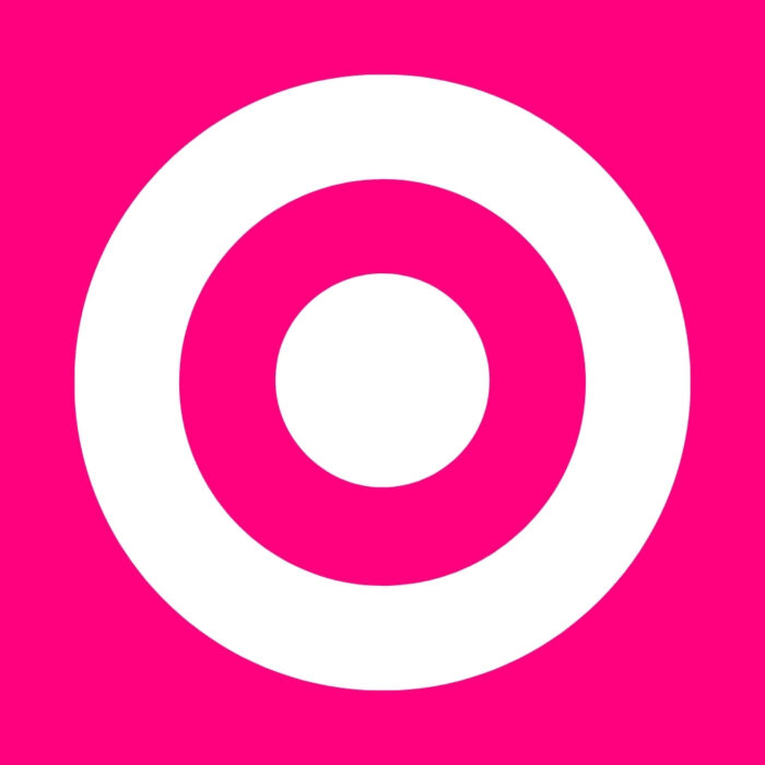 Bright Pink Target bright pink app icons for iPhone