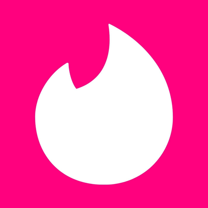 Bright Pink Tinder bright pink app icons for iPhone