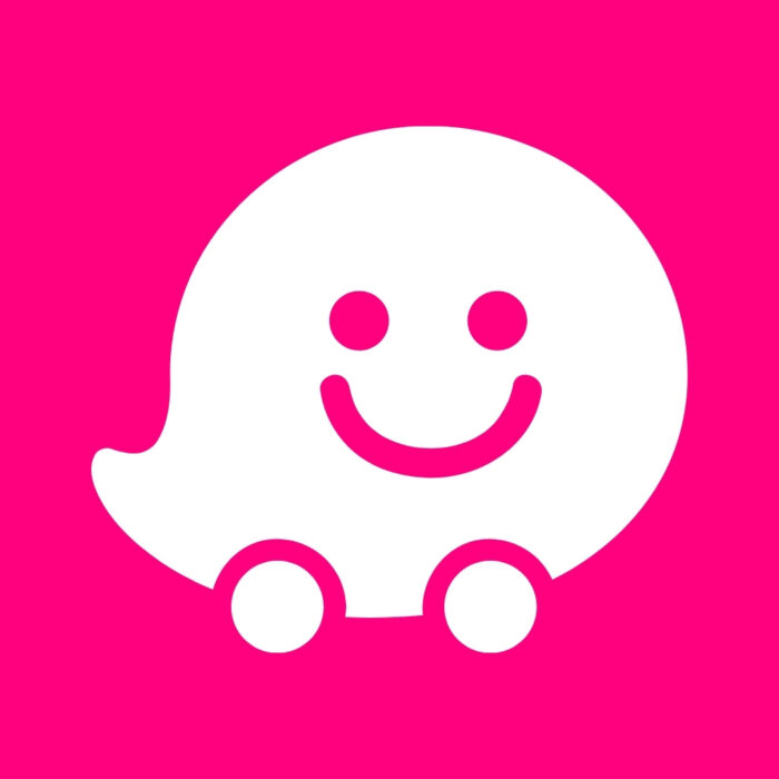 Bright Pink Waze bright pink app icons for iPhone