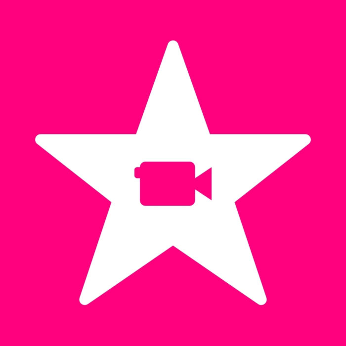 Bright Pink iMovie bright pink app icons for iPhone