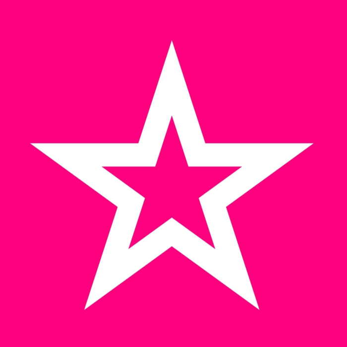 Bright Pink iTunes Store bright pink app icons for iPhone