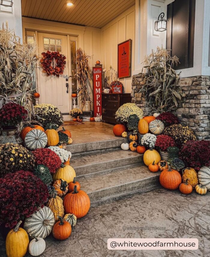 20+ Front Porch Fall Ideas To Make Your Home The Envy Of The ...