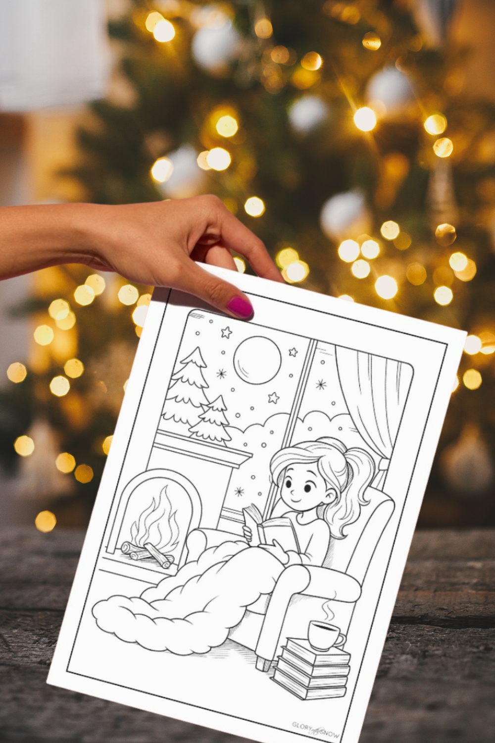 20 Free Christmas Coloring Pages To Bring Holiday Cheer - Glory of the Snow