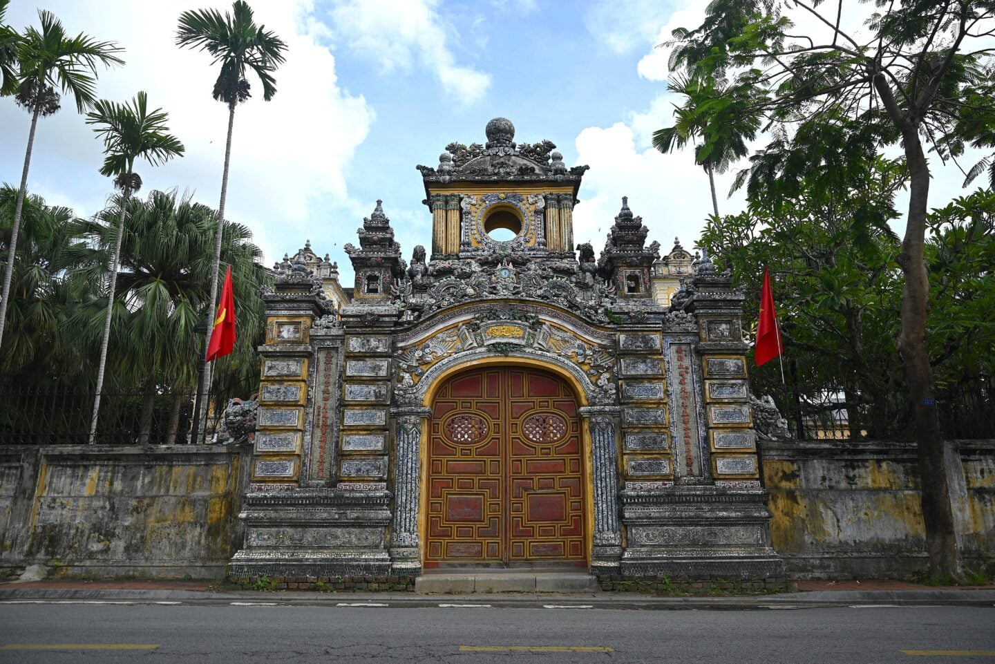 An Dinh Palace gate – A Neo-Classical Gem in the Heart of Hue, Vietnam